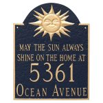 Home at Wedding Anniversary Address Sign Plaque
