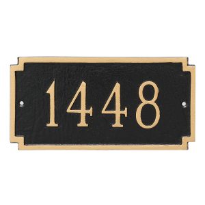 Madison Petite Address Sign Plaque