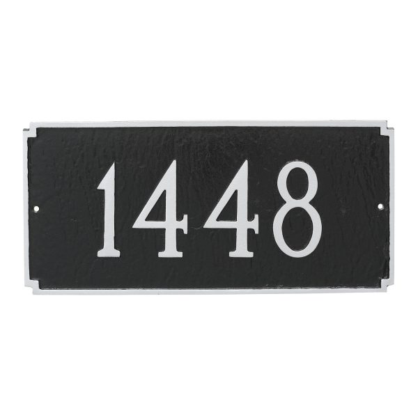 Madison Standard One Line  Address Sign Plaque