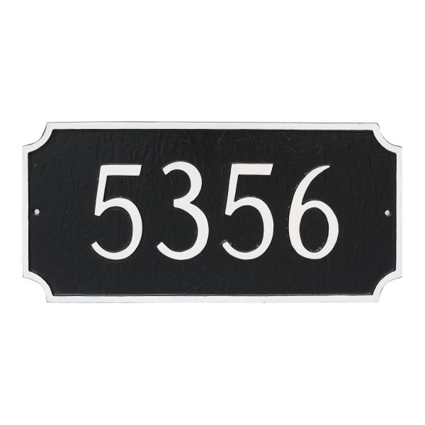 Princeton Standard One Line Address Sign Plaque