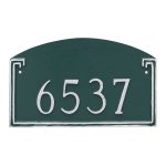 Georgetown Petite Address Sign Plaque