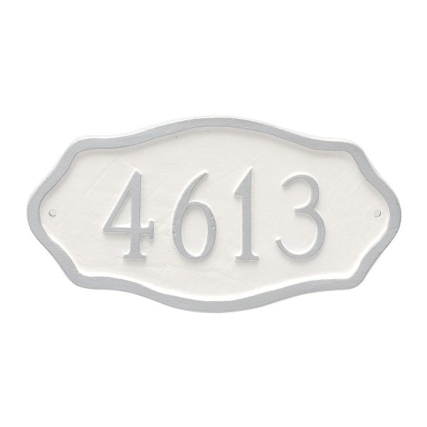 Hampton Petite Address Sign Plaque