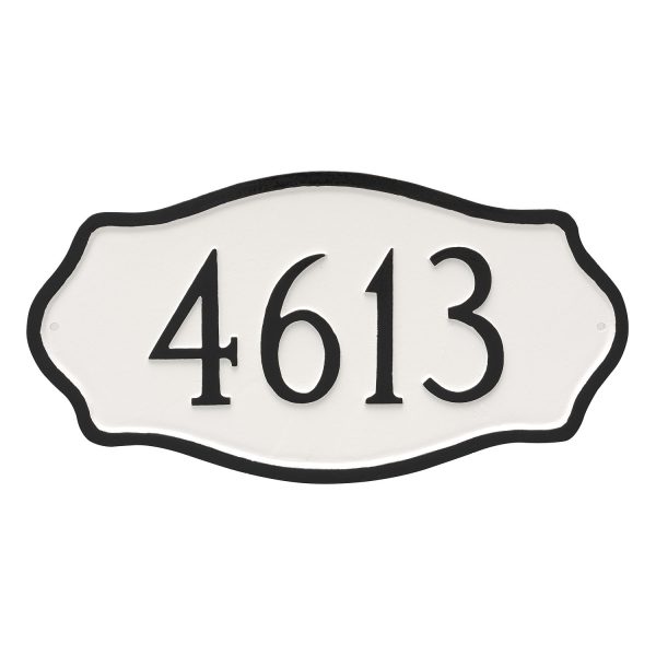 Hampton Standard Address Plaque