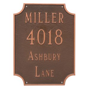 Waterford Multi Line Address Sign Plaque