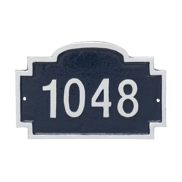 Chesterfield Petite Address Sign Plaque