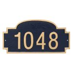 Chesterfield One Line Standard Address Sign Plaque