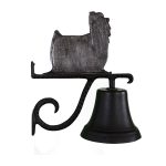 7.75" Diameter Cast Bell with Yorkshire Terrier Ornament