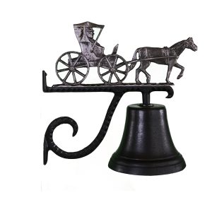 7.75" Diameter Cast Bell with Country Doctor Ornament