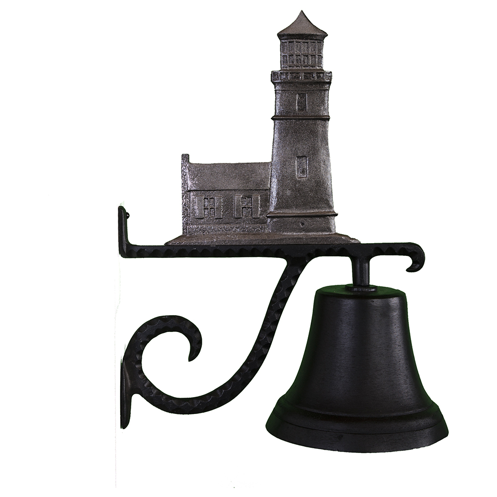 Montague Metal Products Cast Bell with Black Llama 