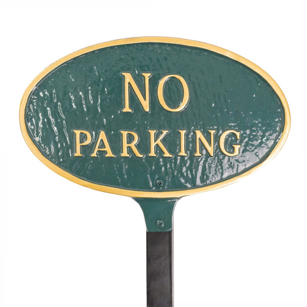 USAストリート看板 ＮＯ PARKING Vintage No Parking This Side Road Sign 18