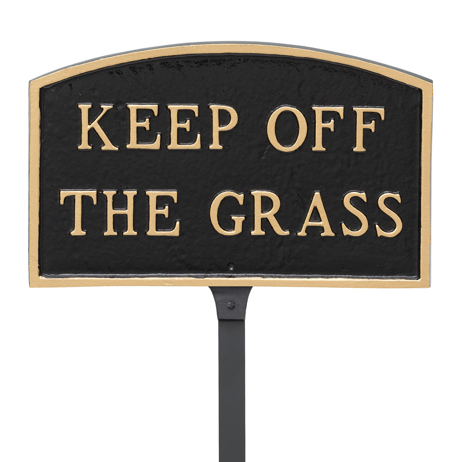 Please Keep Off The Grass Thank You Sign 12" x 18" Heavy Gauge Aluminum Signs