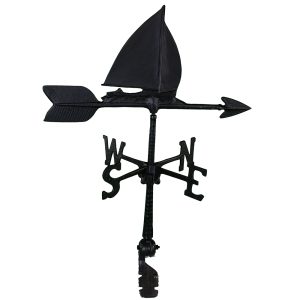 24" Aluminum Sailboat Weathervane