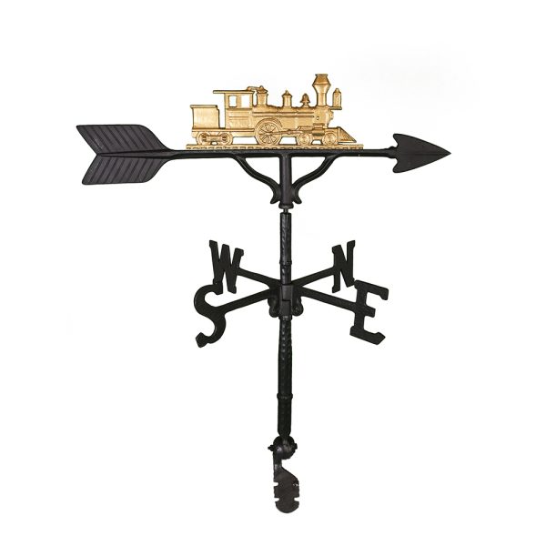 32" Aluminum Train Weathervane