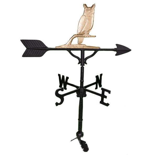 32" Aluminum Owl Weathervane