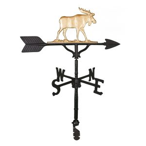 32" Aluminum Moose Weathervane