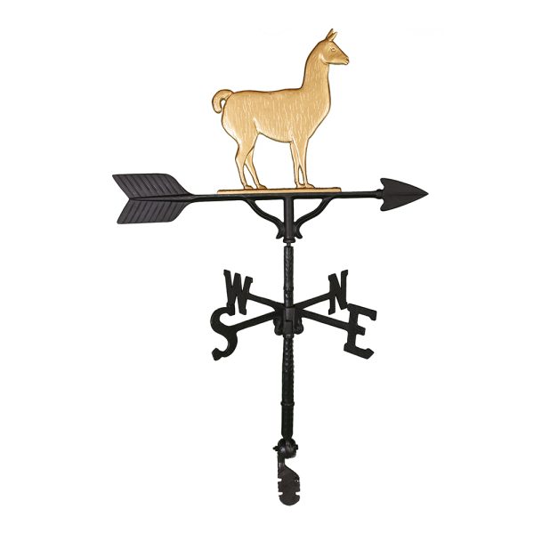 32" Aluminum Llama Weathervane