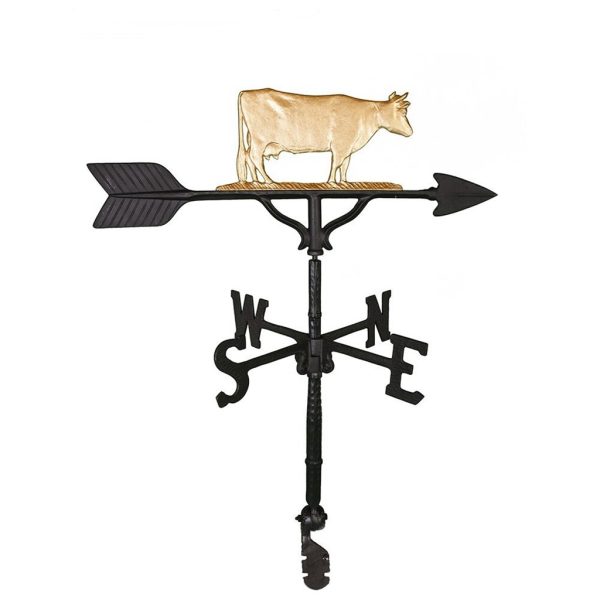 32" Aluminum Cow Weathervane