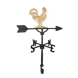 32" Aluminum Rooster Weathervane