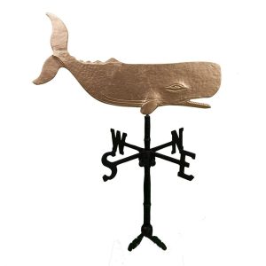 32" Aluminum Whale Weathervane