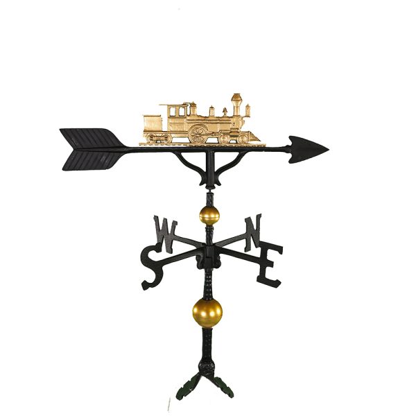 32" Aluminum Deluxe Train Weathervane