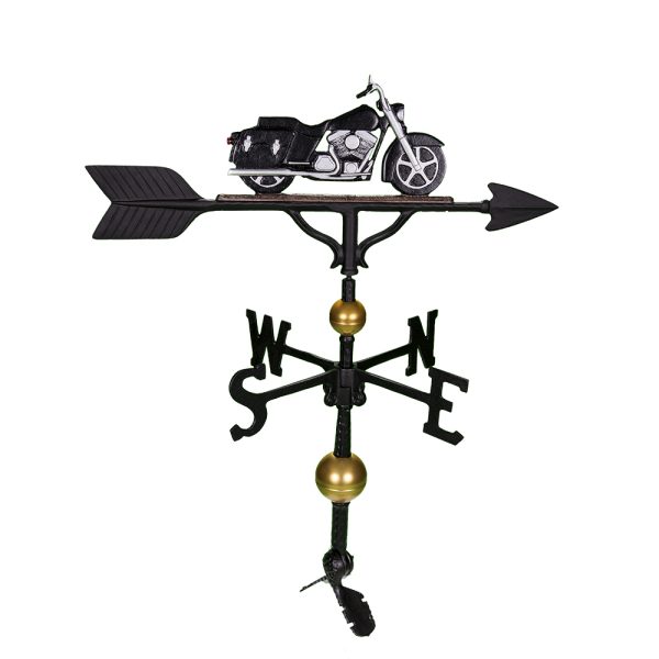 32" Aluminum Deluxe Motorcycle Weathervane