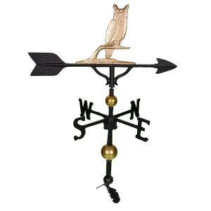 32" Aluminum Deluxe Owl Weathervane