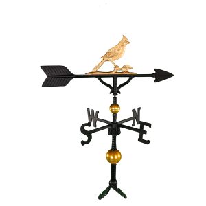 32" Aluminum Deluxe Cardinal Weathervane