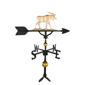 32" Aluminum Deluxe Moose Weathervane