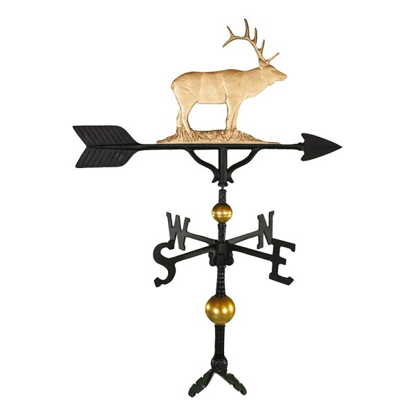 32" Aluminum Deluxe Elk Weathervane