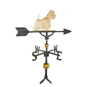 32" Aluminum Deluxe West Highland Terrier Weathervane