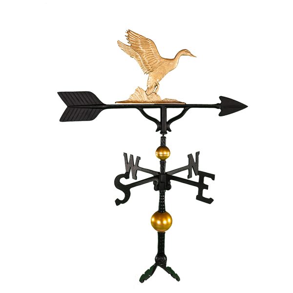 32" Aluminum Deluxe Duck Weathervane