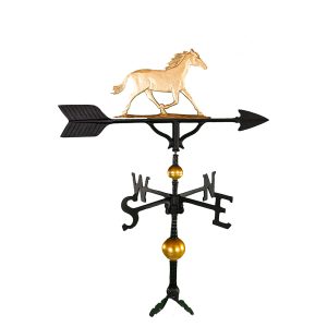 32" Aluminum Deluxe Horse Weathervane