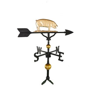 32" Aluminum Deluxe Pig Weathervane