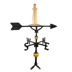 32" Aluminum Deluxe Cape Cod Lighthouse Weathervane