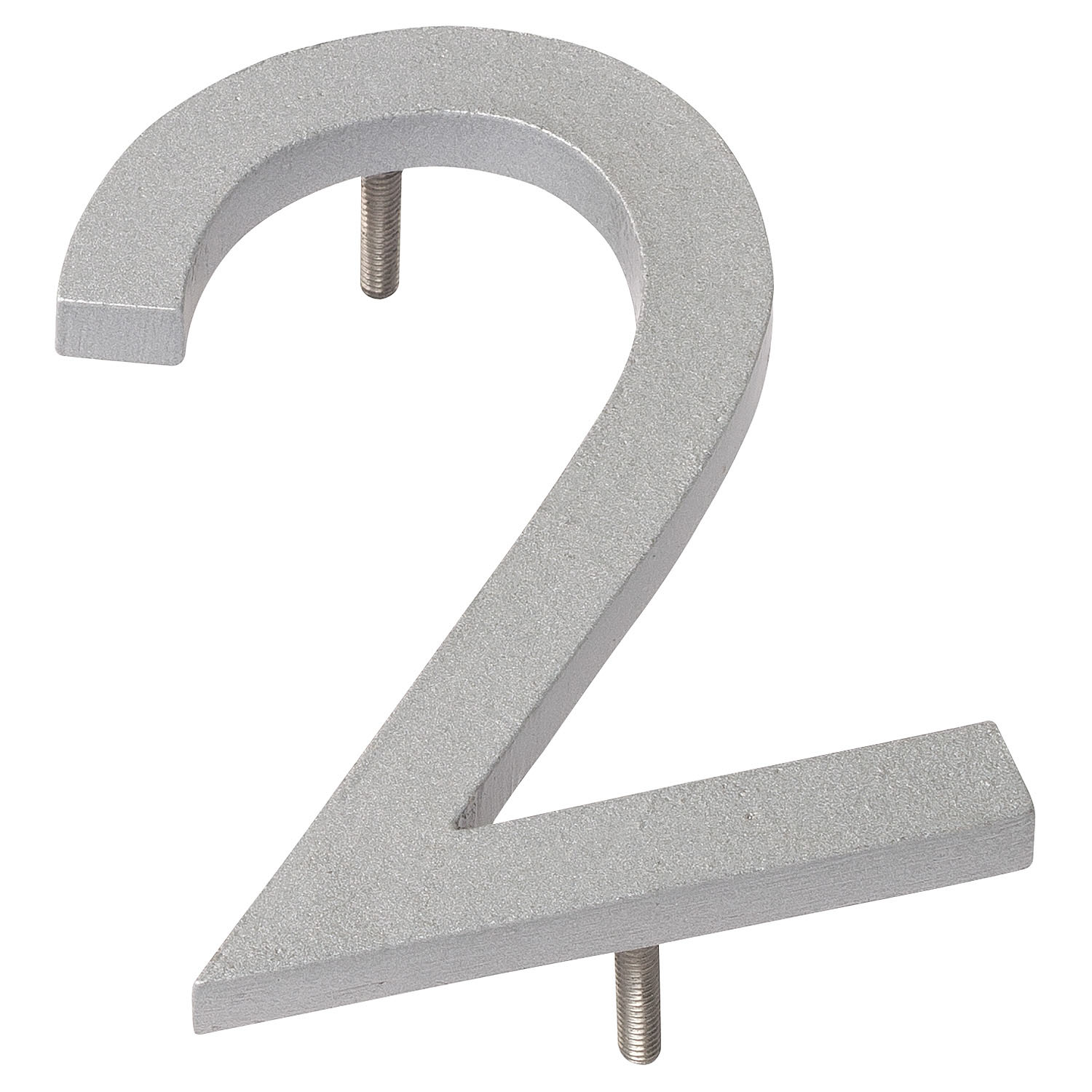 House Address Numbers Black Metal Numbers 5.5 Inch Home Number US Based  Company (Number 2)