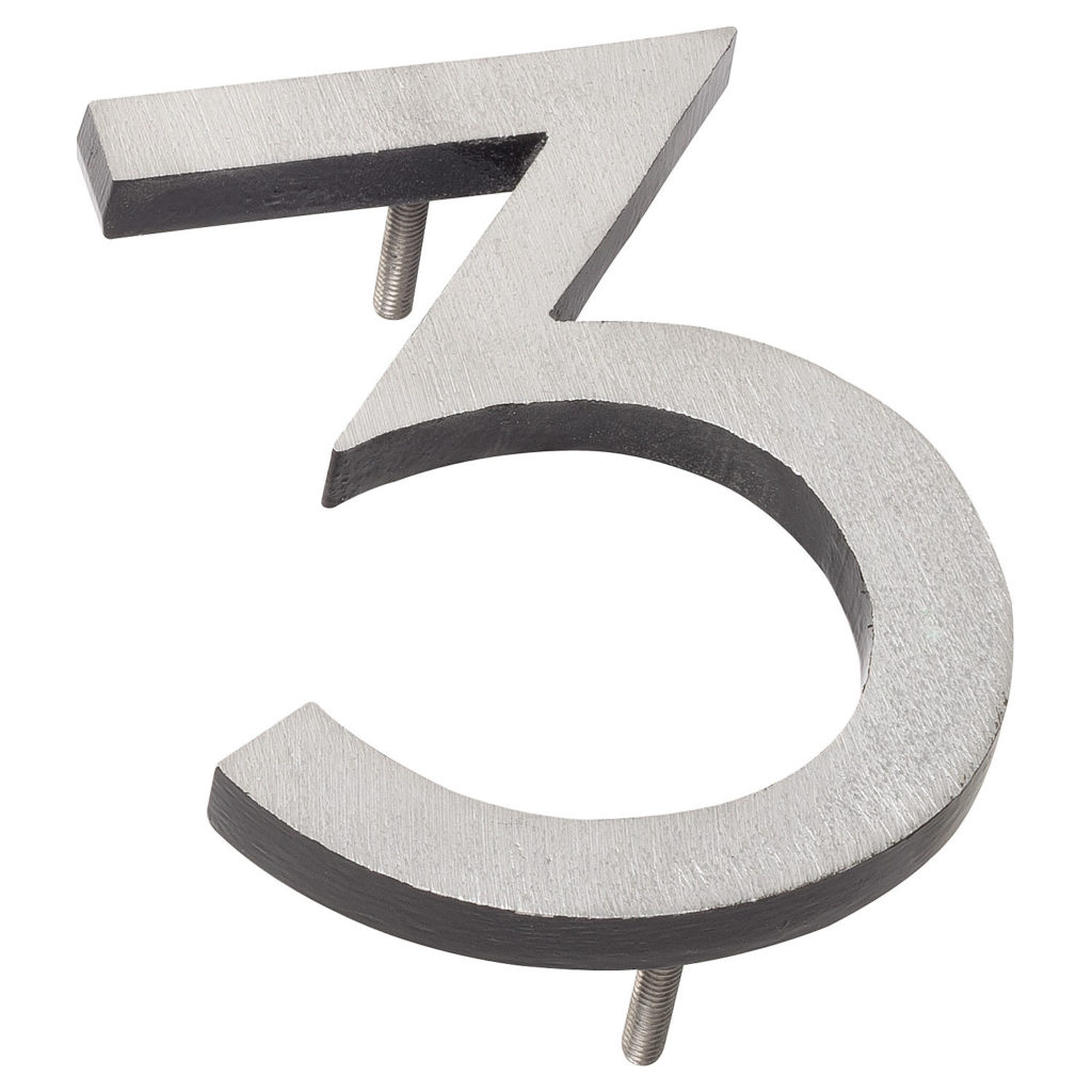 Modern House Numbers – Montague Metal Products