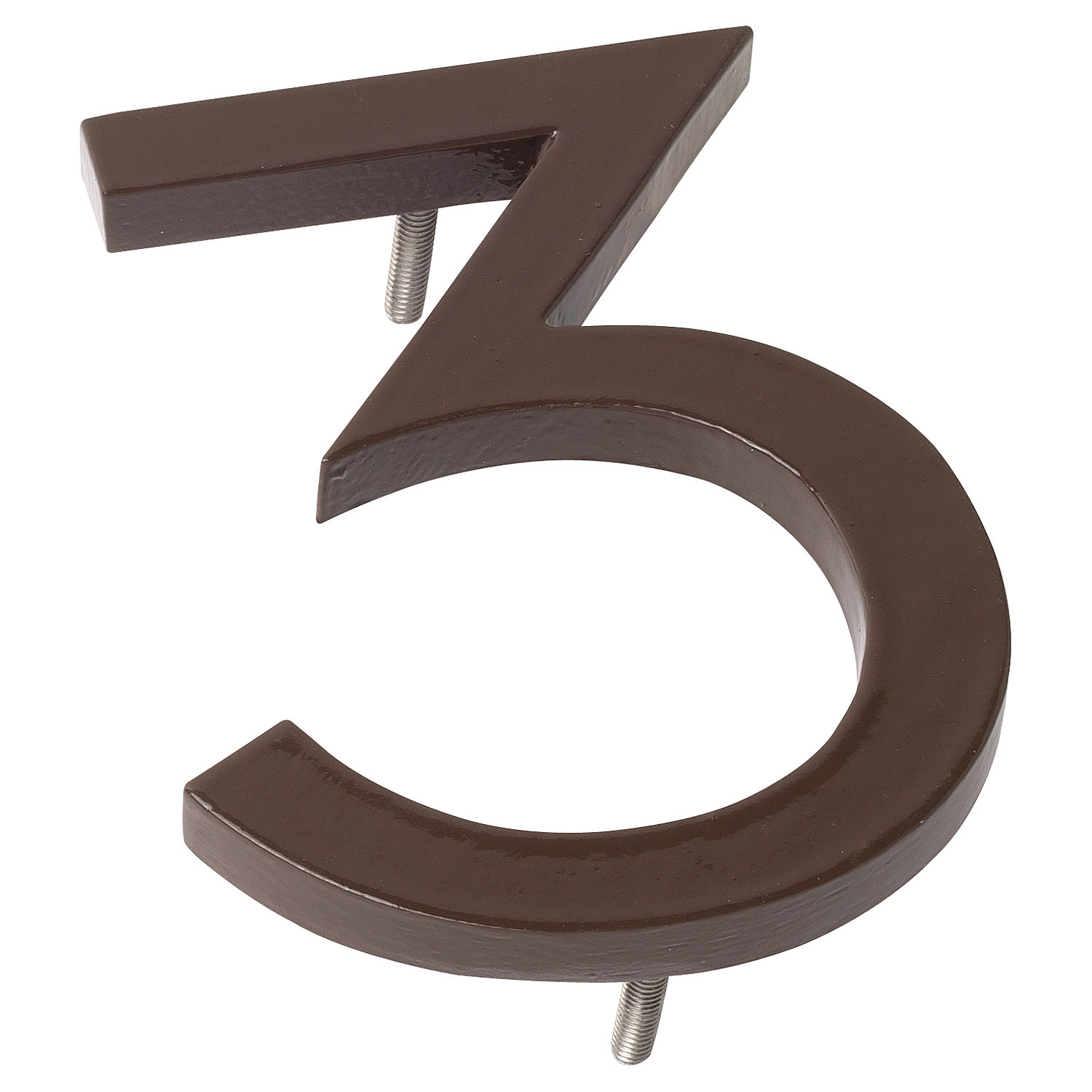 10-Inch 1 Montague Metal Products Textured Font Individual House Number 10-Inch 1 Montague Metal Products Textured Font Individual House Number