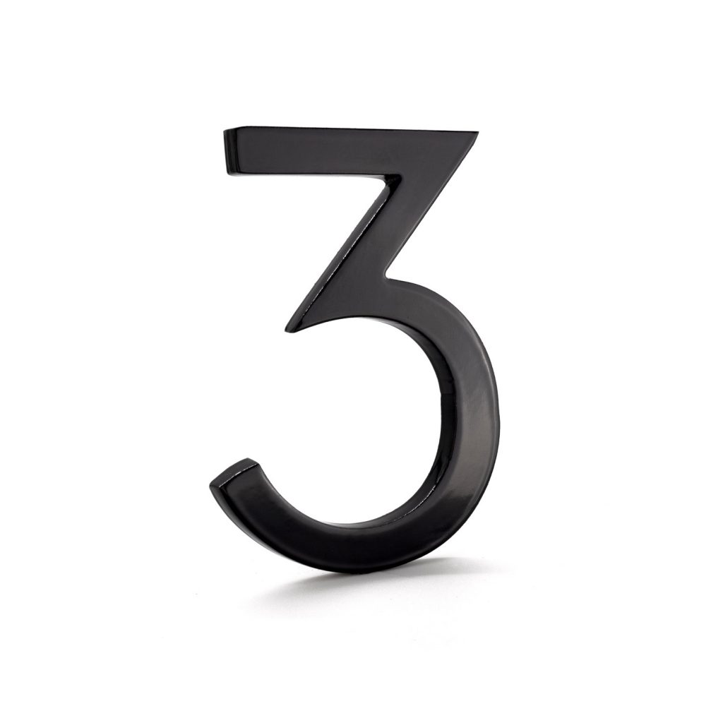 Modern House Numbers – Montague Metal Products
