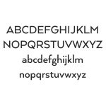4"  Individual Polished Brushed Aluminum Modern Floating Uppercase and Lowercase Letters A-Z