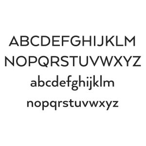 16" Individual Sea Blue Satin Nickel Two-Tone Modern Floating Letters A-Z