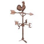 32'' Aluminum 3D Rooster Weathervane