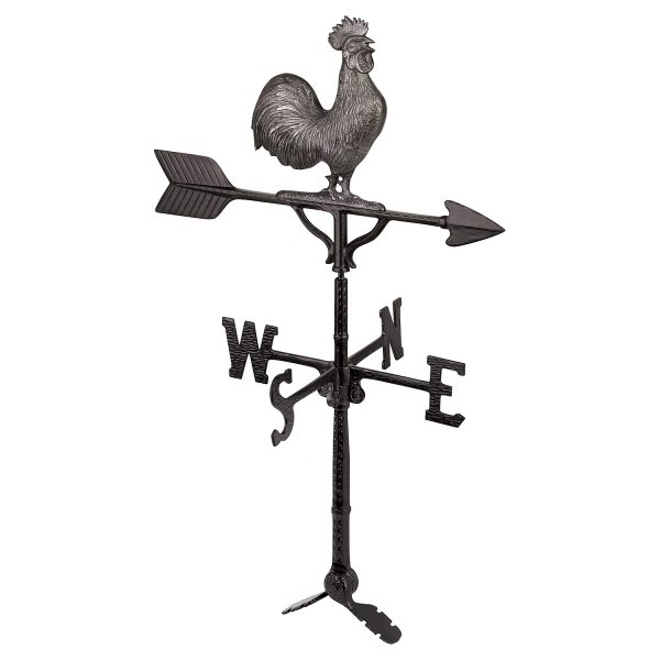 32'' Aluminum 3D Rooster Weathervane