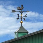 32'' Aluminum Deluxe 3D Rooster Weathervane