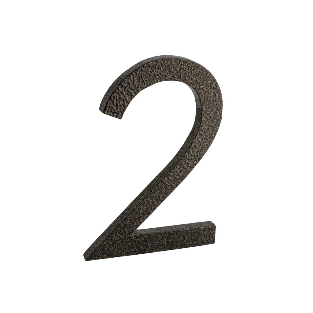 Modern House Numbers – Montague Metal Products