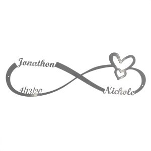 36 inch Personalized Infinity Sign
