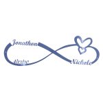 24 inch Personalized Infinity Sign