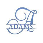 Personalized Steel Elegant Font Split Letter Monogram Wall Sign (6 Sizes & 14 Colors) - Image 8