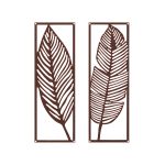 Steel Fern Leaves 2- or 3-Panel Decor Wall Sign (2 Sets, 3 Sizes & 14 Colors) - Image 11