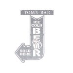 Steel Arrow Cold Beer Wall Decor Signs - (Custom or Stock, 14 Colors) - Image 9