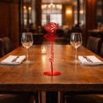 Custom Steel Forever Rose Freestanding Tabletop Decor (5 Styles & 9 Colors) - Image 4